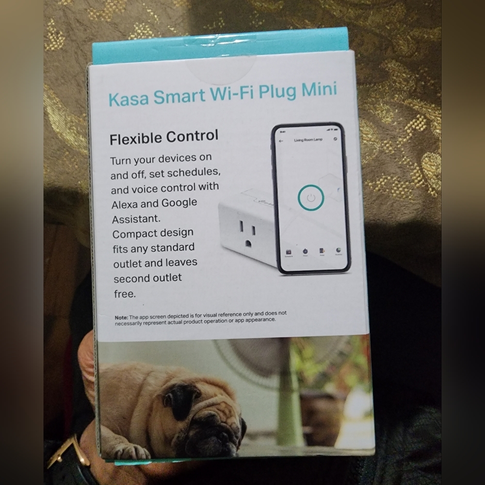 Kasa Smart Plug Mini, Smart Home Wi-Fi Outlet Works with Alexa & Google Home - Picture 2 of 10